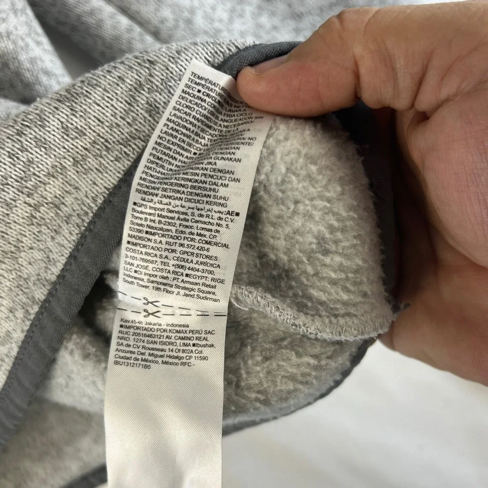 Old Navy Boys‎ Fleece Pullover Sweatshirt Gray Size L 10 12 Snap Neck Stretch